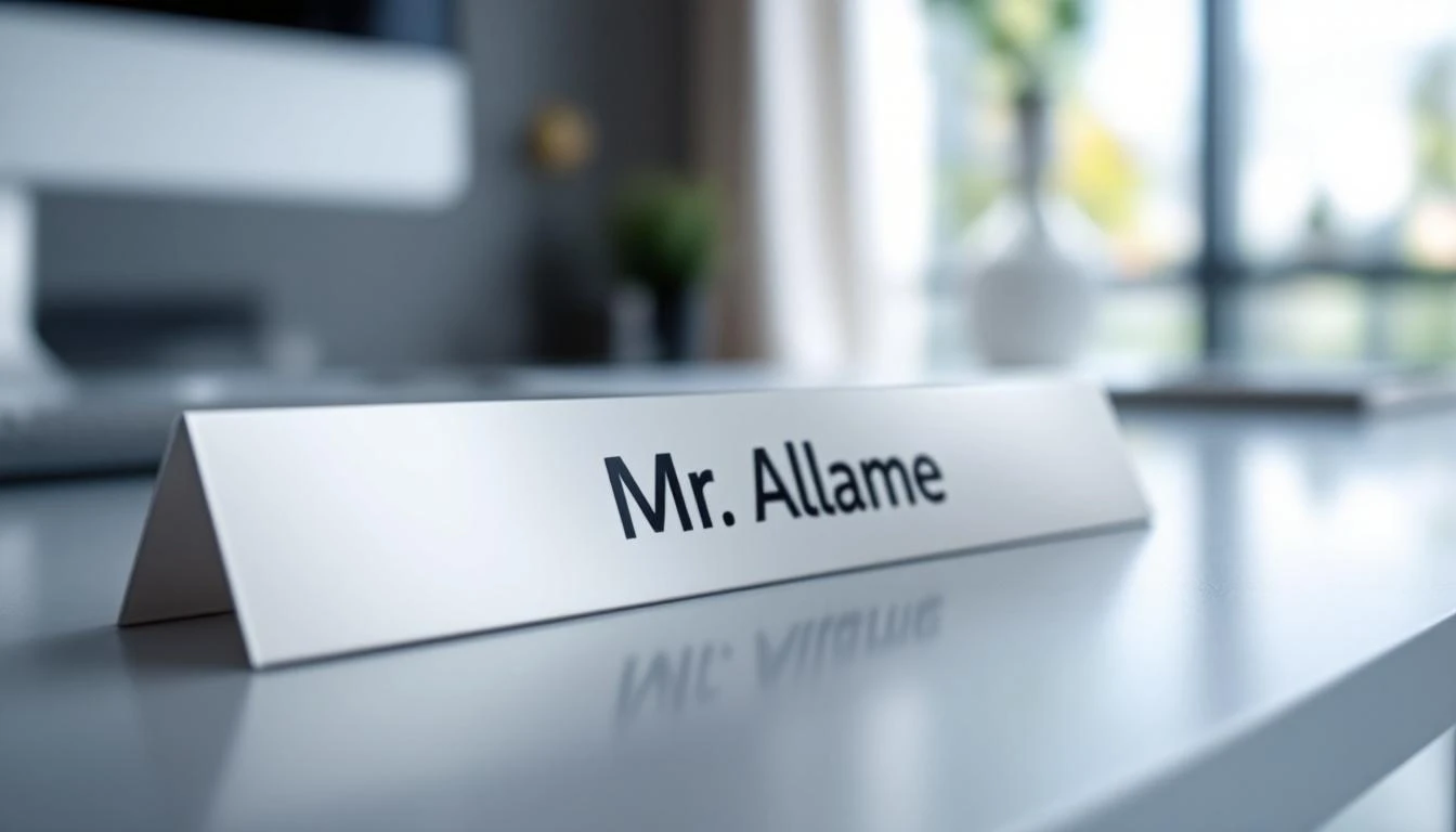 Comment choisir la plaque professionnelle adaptée à votre secteur